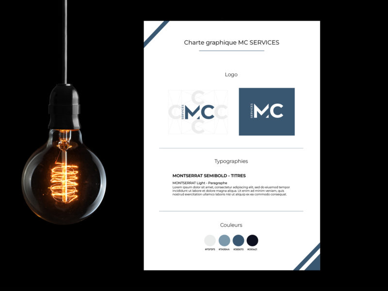 Communication : Création du logo MC SERVICES