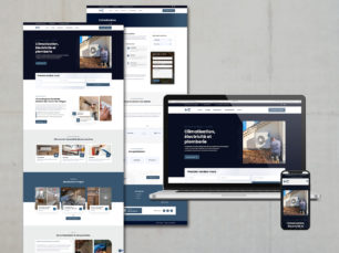 Communication : Création d'un site web pour MC SERVICES